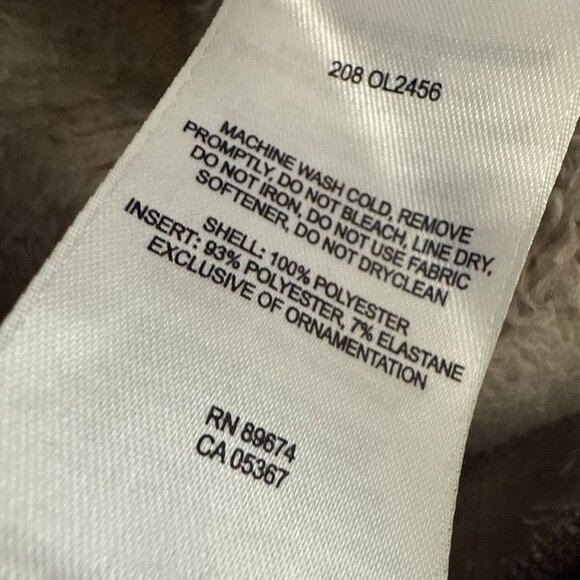 Mountain Hard Wear Women's Jacket Size Medium Full Zip Long Sleeve Brown Fleece - Picture 9 of 11